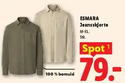Lidl ESMARA Jeans/skjorte tilbud