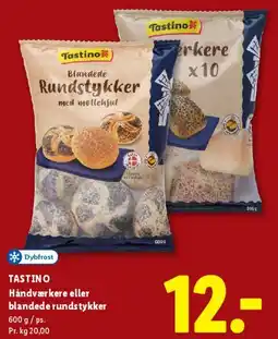 Lidl Håndværkere eller blandede rundstykker tilbud
