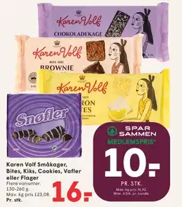 SPAR Karen Volf & Snøfler småkager m.fl. tilbud