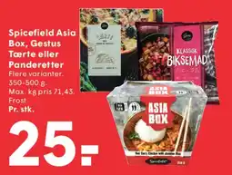 SPAR Spicefield Asia Box / Gestus tærte eller panderetter tilbud