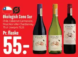 Min Købmand Økologisk Cono Sur (vine) tilbud