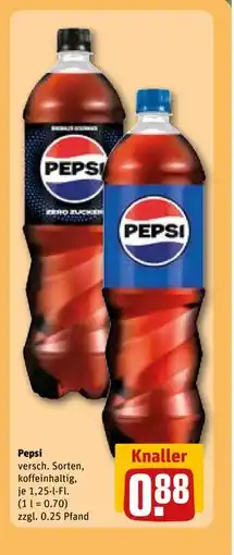 REWE DE Pepsi, EUR 0.88 tilbud