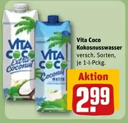 REWE DE Vita Coco Kokosnusswasser, EUR 2.99 tilbud
