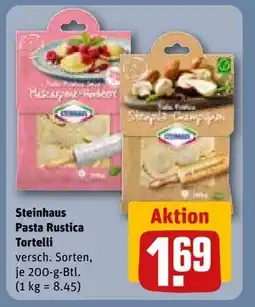 REWE DE Steinhaus Pasta Rustica Tortelli, EUR 1.69 tilbud