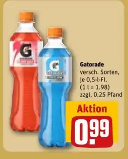 REWE DE Gatorade, EUR 0.99 tilbud