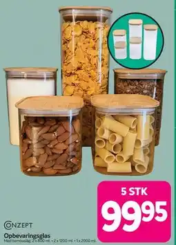 Din Isenkræmmer Opbevaringsglas tilbud