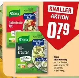 REWE DE Knorr Salat Krönung, EUR 0.79 tilbud