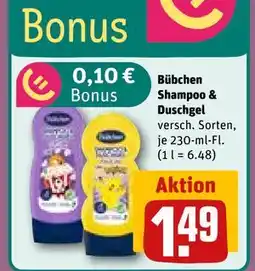 REWE DE Bübchen Shampoo & Duschgel, EUR 1.49 tilbud