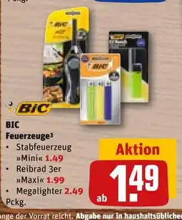 REWE DE BIC Feuerzeuge³ tilbud