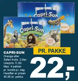 Let-Køb Capri-Sun (pakke) tilbud
