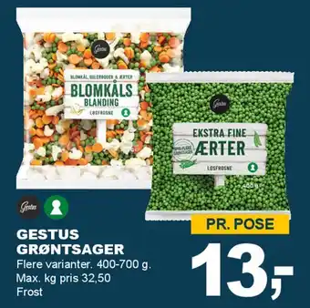 Let-Køb Gestus grøntsager tilbud