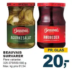 Let-Køb Beauvais Survarer tilbud