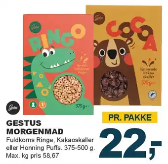 Let-Køb Gestus Morgenmad tilbud