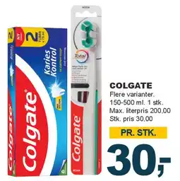 Let-Køb Colgate tilbud