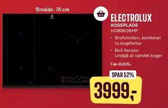 Skousen Electrolux kogeplade tilbud