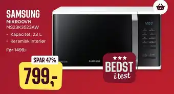 Skousen SAMSUNG MIKROOVN tilbud
