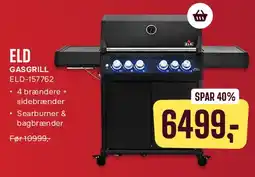 Skousen Eld gasgrill tilbud