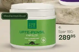 Helsam Urte-Pensil kapsler tilbud