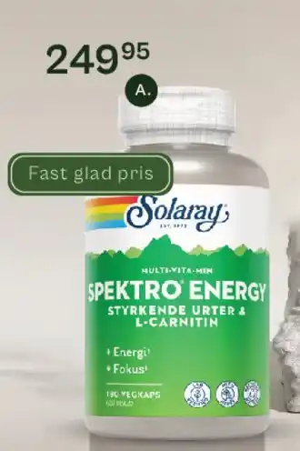 Helsam Spektro Energy tilbud