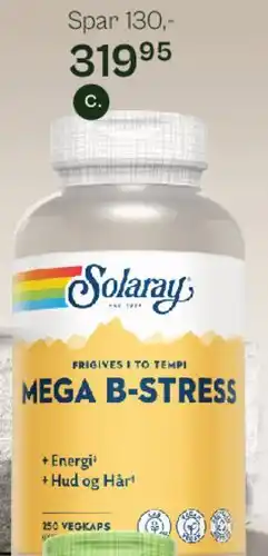 Helsam Mega B-stress tilbud