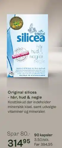 Helsam Original silicea - hår, hud & negle (90 kapsler) tilbud
