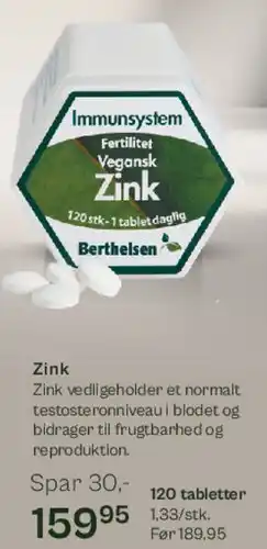 Helsam Zink tilbud