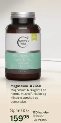 Helsam Magnesium GLY-MAL tilbud