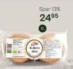 Helsam Kiks med blåbærfyld tilbud