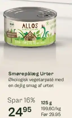 Helsam Smørepålæg Urter tilbud