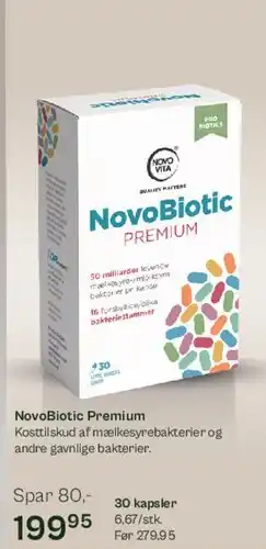Helsam NovoBiotic Premium tilbud