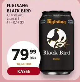 Scandinavian Park Fuglsang Black bird tilbud