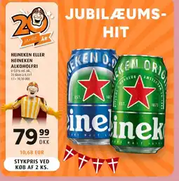 Scandinavian Park Heineken eller Heineken alkoholfri tilbud