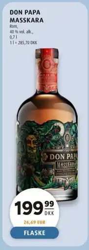 Scandinavian Park Don Papa masskara tilbud