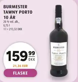 Scandinavian Park Burmester tawny porto 10 år tilbud