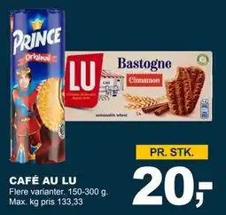 Let-Køb CAFÉ AU LU tilbud
