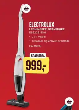 Skousen LEDNINGSFRI STØVSUGER tilbud