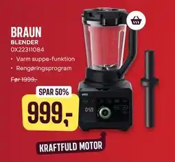 Skousen BRAUN BLENDER 0X22311084 tilbud