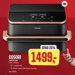 Skousen COSORI AIRFRYER CAF-TF101S tilbud