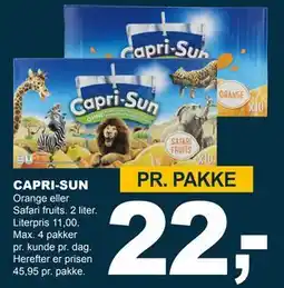 Let-Køb CAPRI SUN tilbud