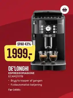 Skousen ESPRESSOMASKINE tilbud