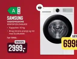 Skousen SAMSUNG VASKEMASKINE WW10FG5U34AHEE tilbud