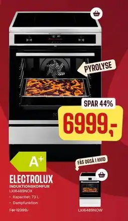 Skousen INDUKTIONSKOMFUR ELECTROLUX LKI6489NOX tilbud