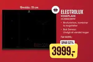 Skousen ELECTROLUX KOGEPLADE HOB860BMF tilbud