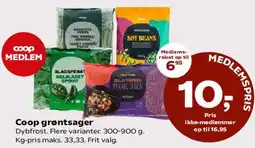 SuperBrugsen Coop grøntsager tilbud