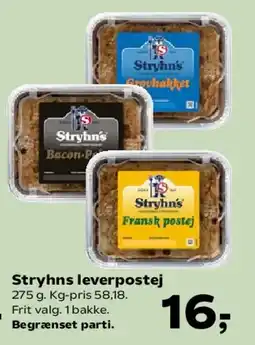 SuperBrugsen Strynhs leverpostej tilbud