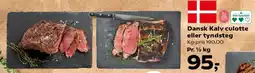 SuperBrugsen Dansk Kalv culotte eller tyndsteg tilbud