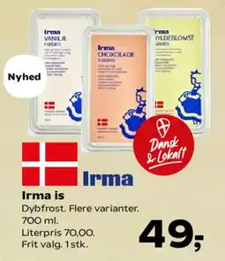 SuperBrugsen Irma is tilbud