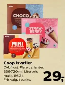 SuperBrugsen Coop isvafler tilbud
