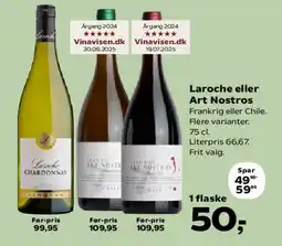 SuperBrugsen Laroche eller Art Nostrós tilbud