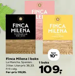 SuperBrugsen Finca Milena i boks tilbud
